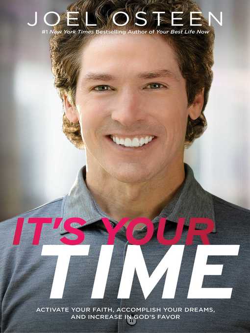 Title details for It's Your Time by Joel Osteen - Wait list